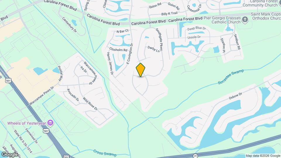 7013 Middlebrook Ln Map and Location Details