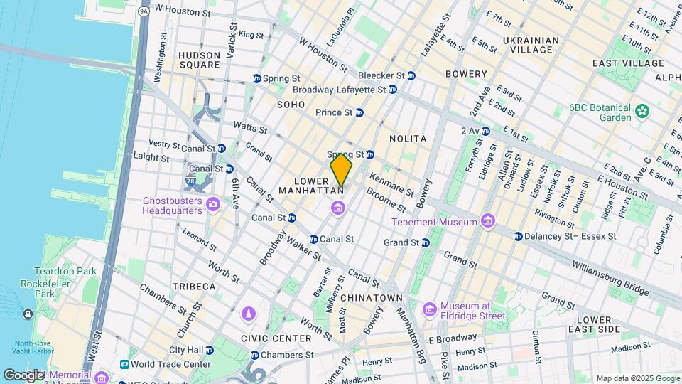 178 Lafayette St Map and Location Details
