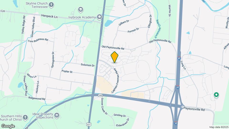 2003 Rural Plains Cir Map and Location Details