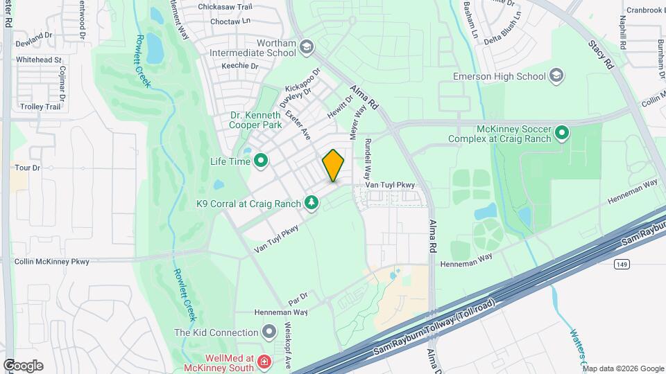 7304 Van Tuyl Pkwy Map and Location Details