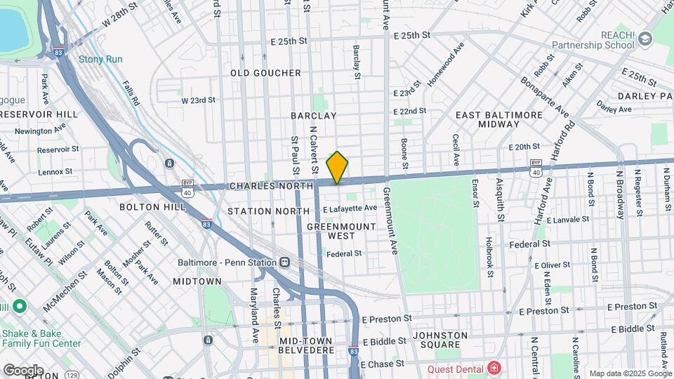 231 E North Ave Map and Location Details