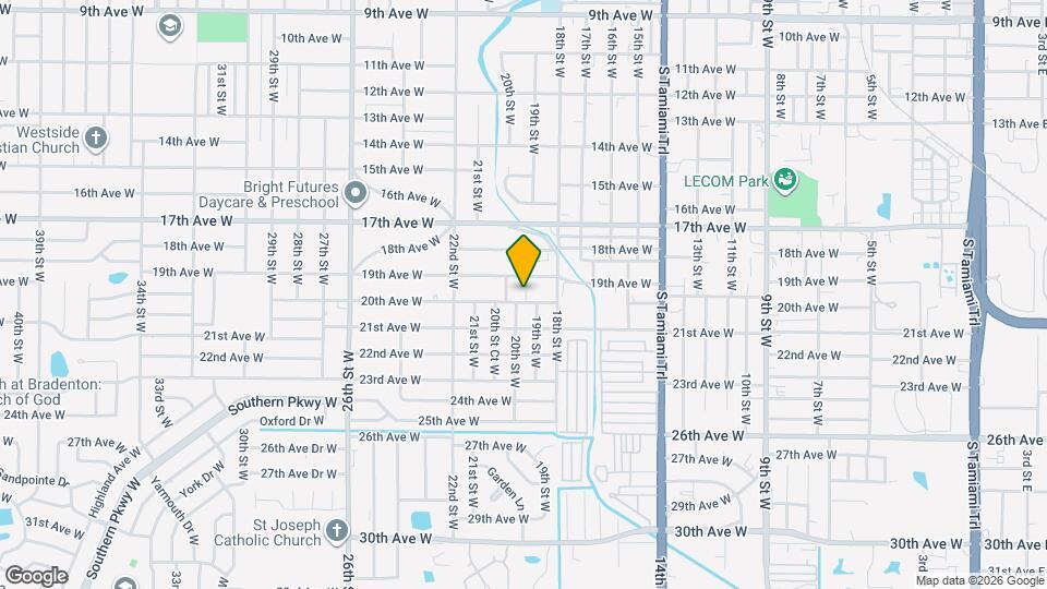 1908 20th Ave W Map and Location Details