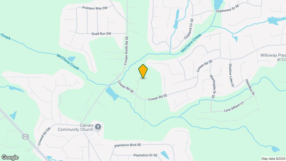 3940 Cumberland Trail SE Mapa y Detalles de la Ubicación
