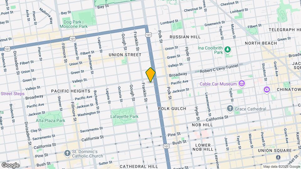 1732 Pacific Ave Map and Location Details
