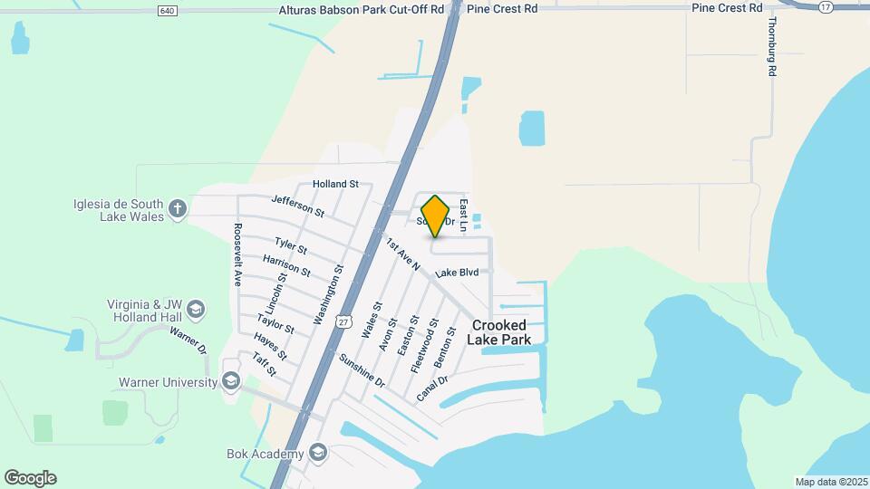 160 Caloosa Lake Cir N Map and Location Details