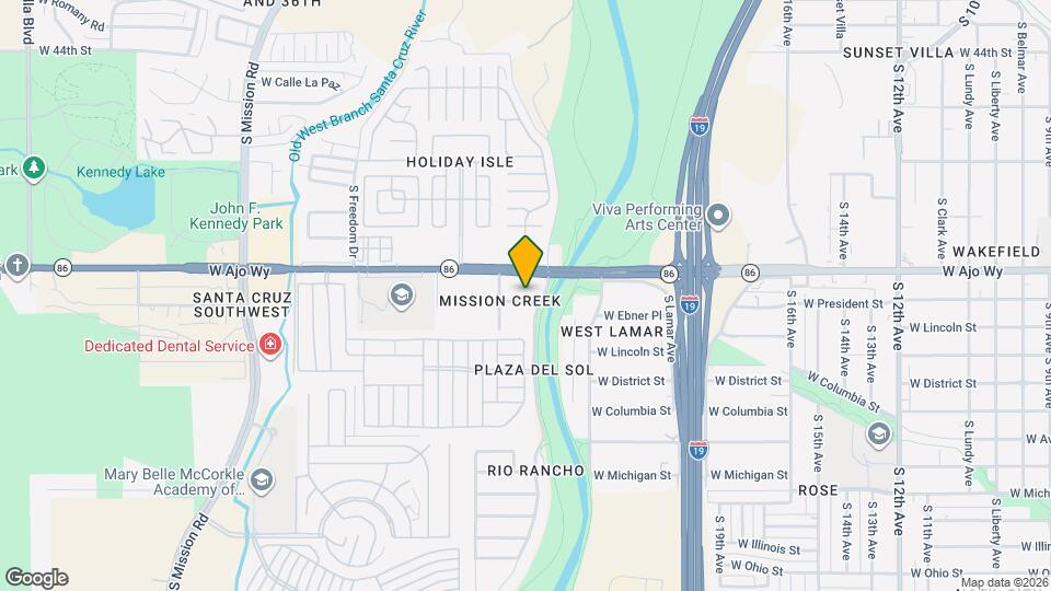 1284 W Laporte Ln Map and Location Details