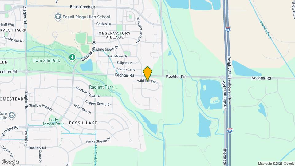 3921 Wild Elm Way Map and Location Details