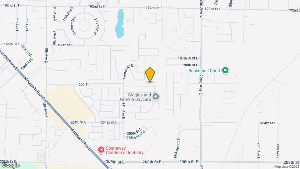 1617 200th St Ct E Map and Location Details