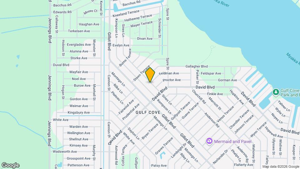 4673 Sines Ln Map and Location Details