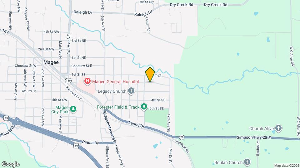 1104 2nd St SE Map and Location Details