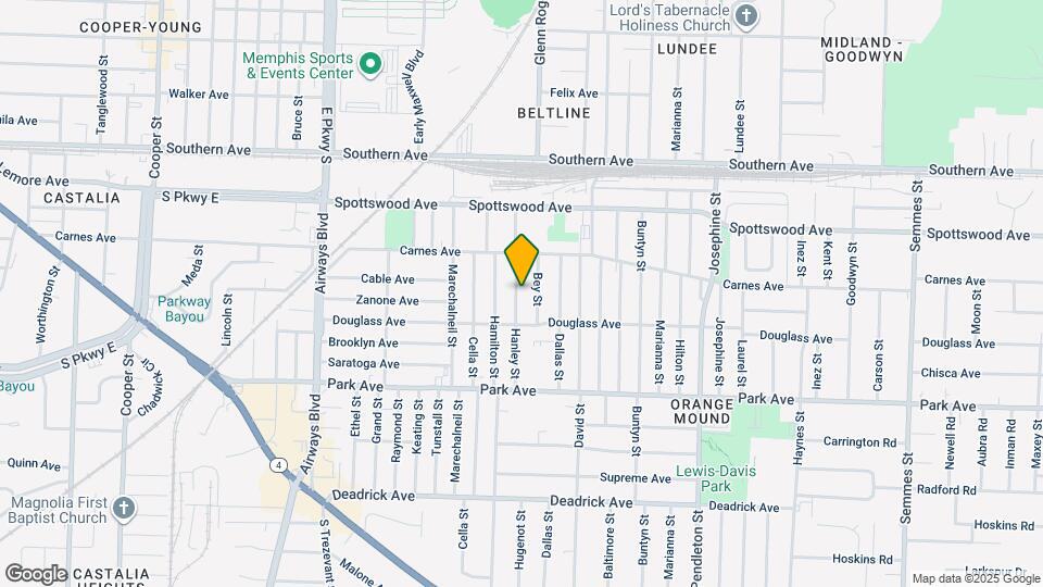 760 Hanley St Map and Location Details