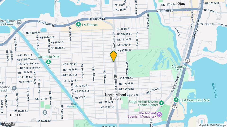 17690 NE 19th Ave Map and Location Details