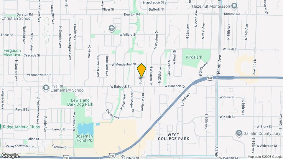 18 Sunlight Ave Map and Location Details