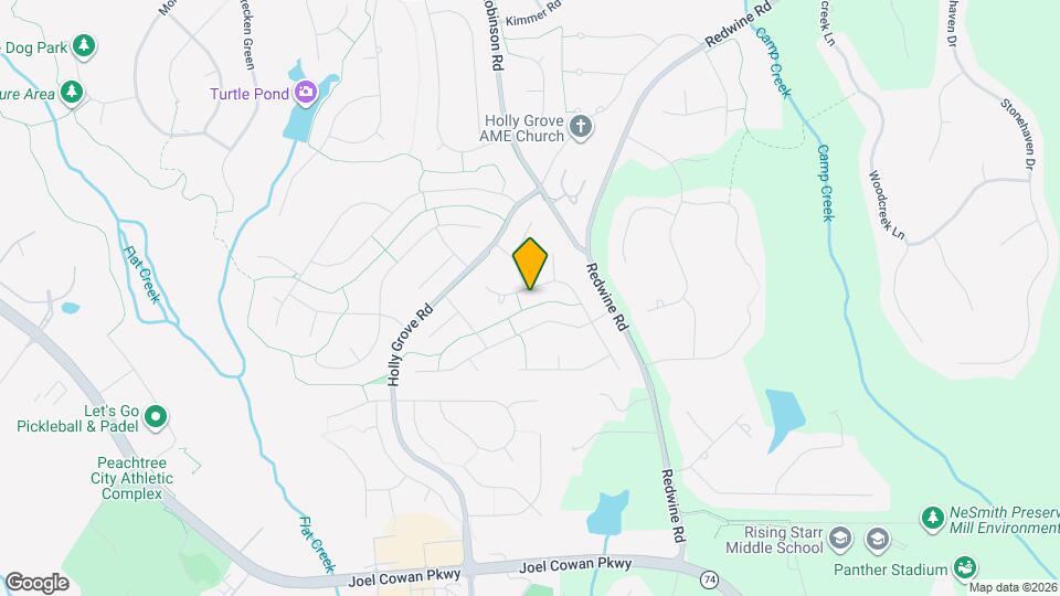 717 Redwood Park Map and Location Details