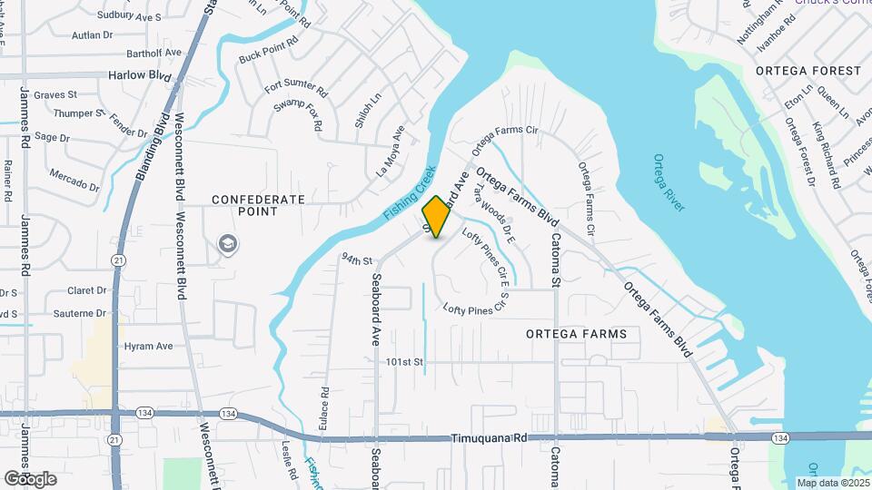 4872 Lofty Pines Cir W Map and Location Details