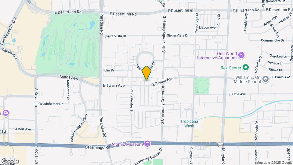 3727 Hazelwood St Map and Location Details