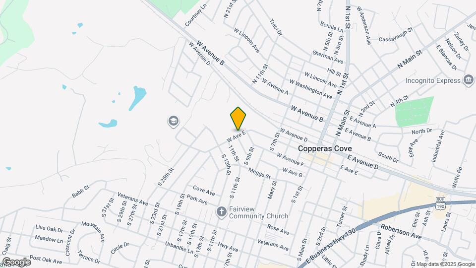 708 West Ave Mapa y Detalles de la Ubicación