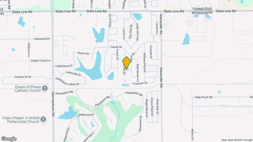 9042 Billy Pat Dr Map and Location Details