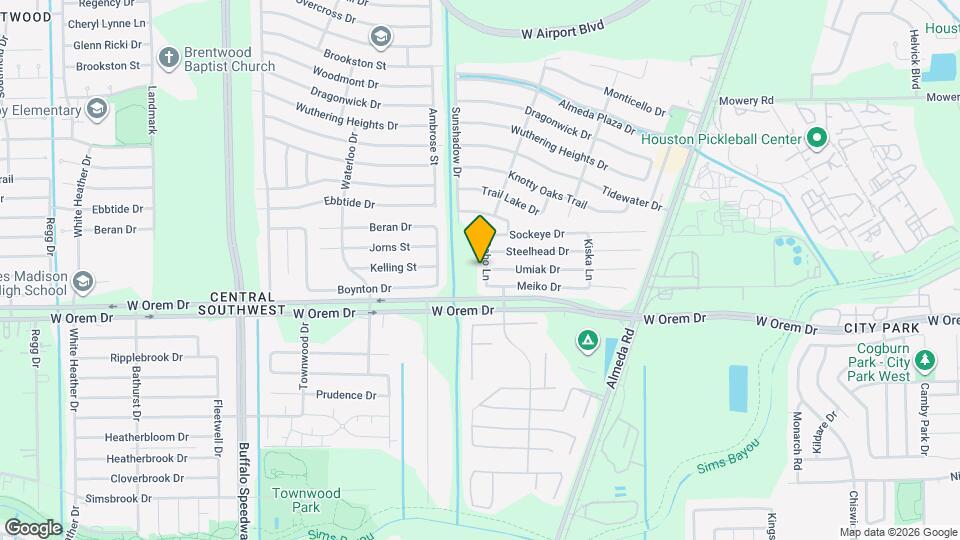 12638 Coho Ln Map and Location Details