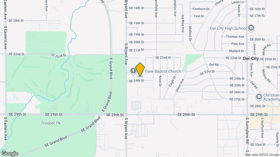 3229 SE 24th St Map and Location Details