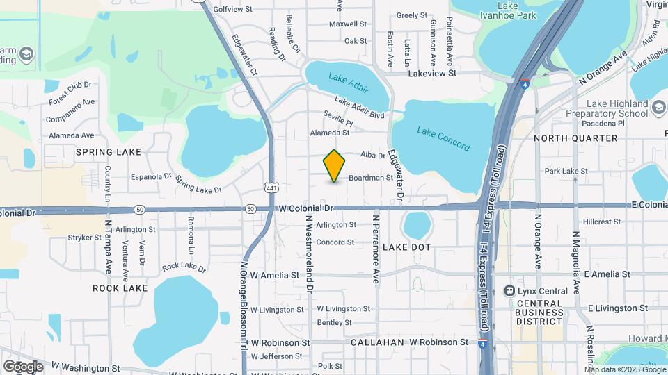 730 Cordova Dr Map and Location Details