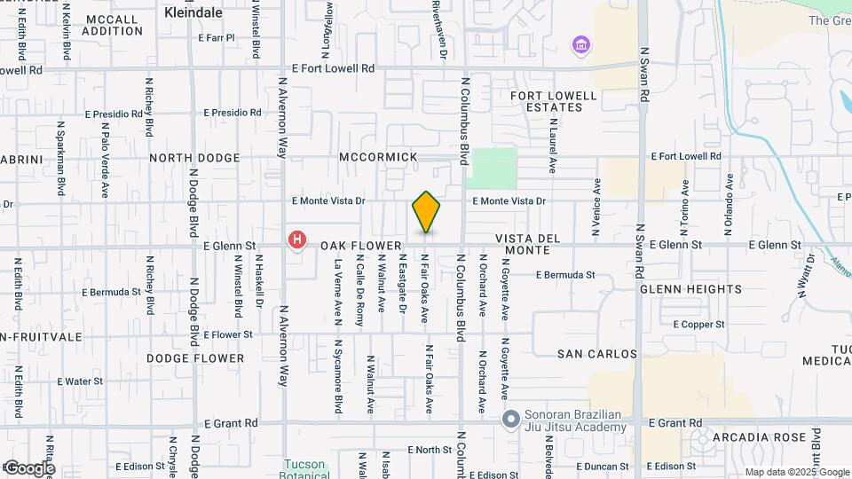 2804 N Fair Oaks Ave Map and Location Details