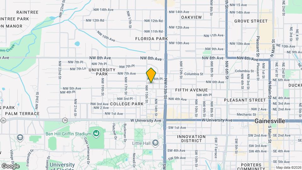 1423 NW 6th Ave Map and Location Details