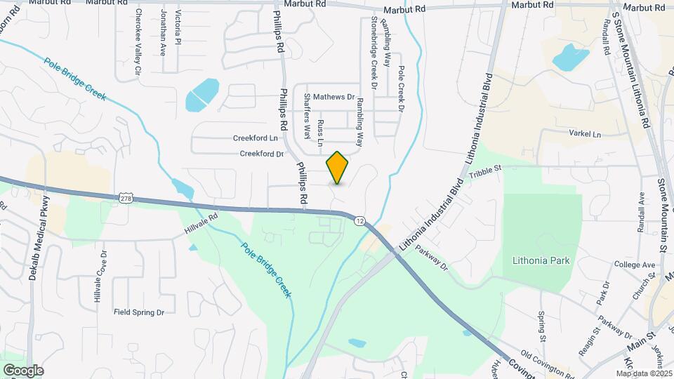 2396 Camden Oak Way Map and Location Details