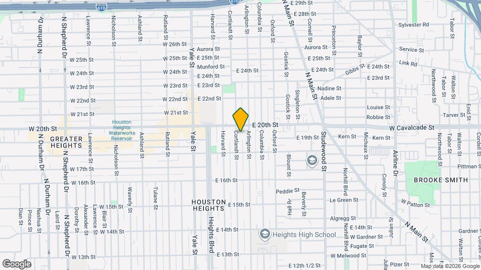 1836 Cortlandt St Map and Location Details