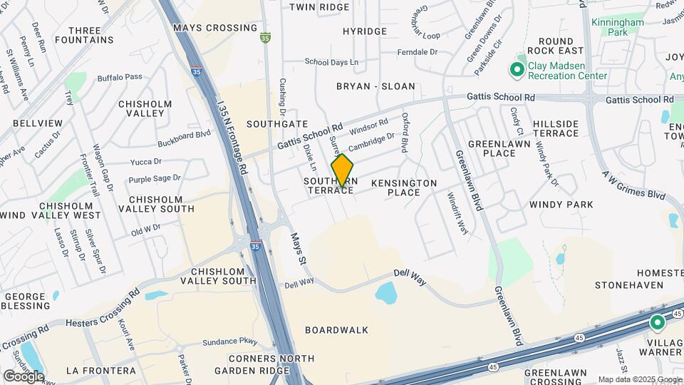 2101 Magnolia Dr Map and Location Details