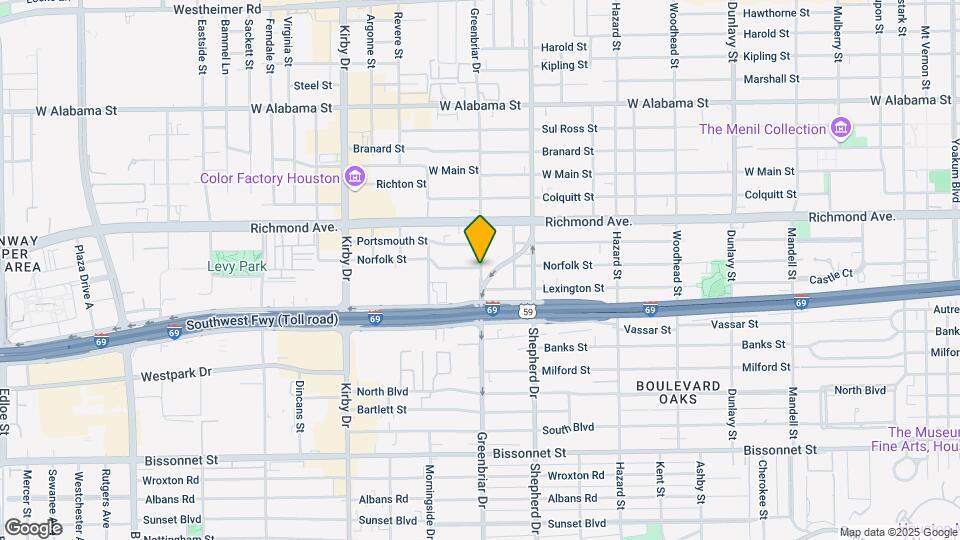 3798 Greenbriar Dr Map and Location Details