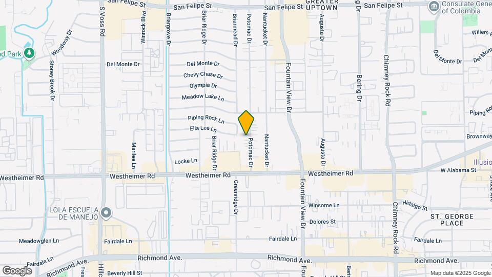 2510 Potomac Dr Map and Location Details