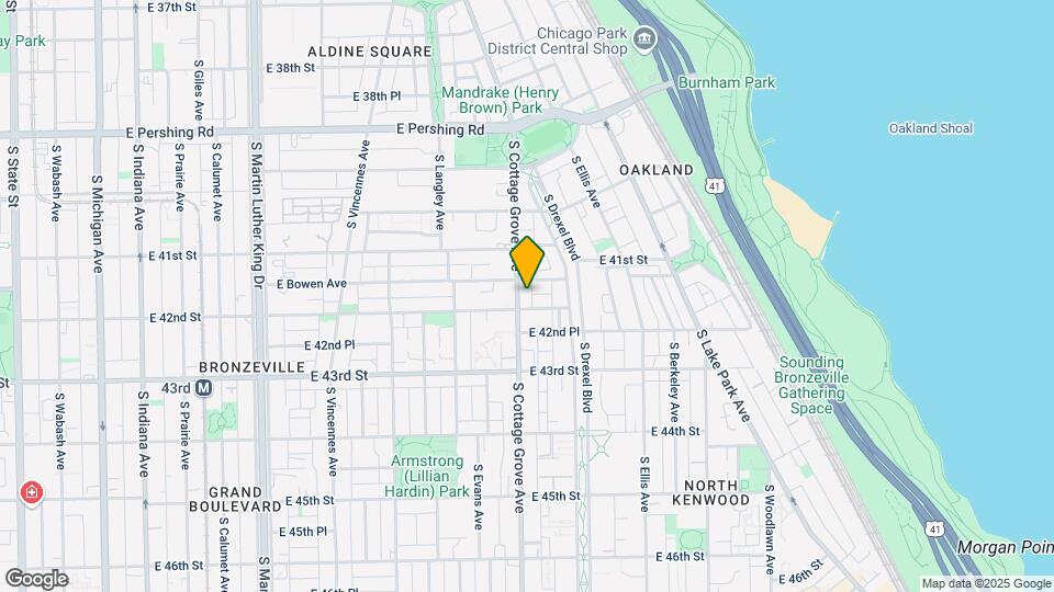 4147 S Cottage Grove Ave Mapa y Detalles de la Ubicación