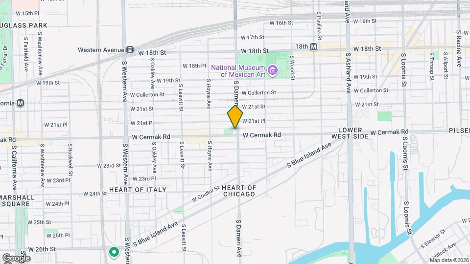 2002 W Cermak Rd Map and Location Details