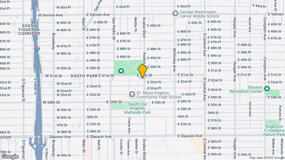 5119 S Avalon Blvd Map and Location Details