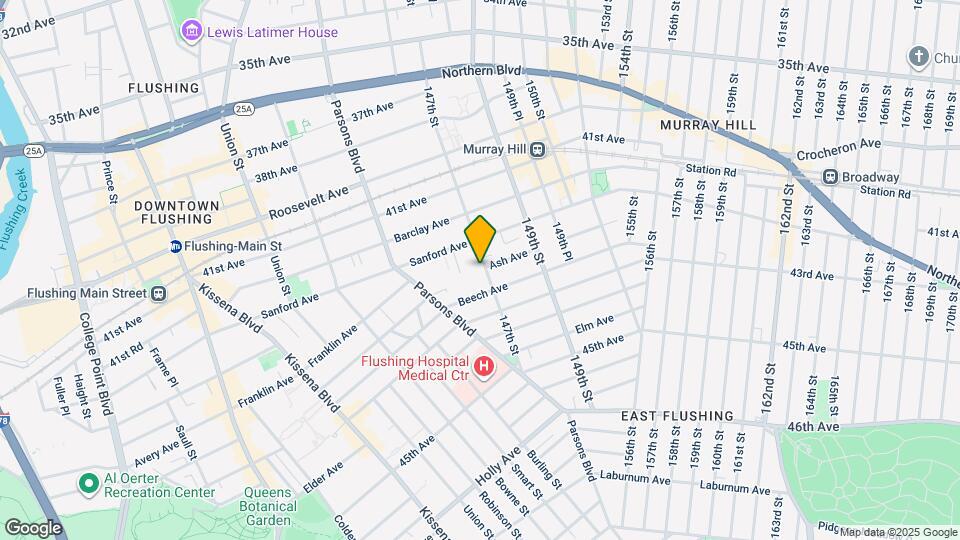 42-32 147th St Map and Location Details