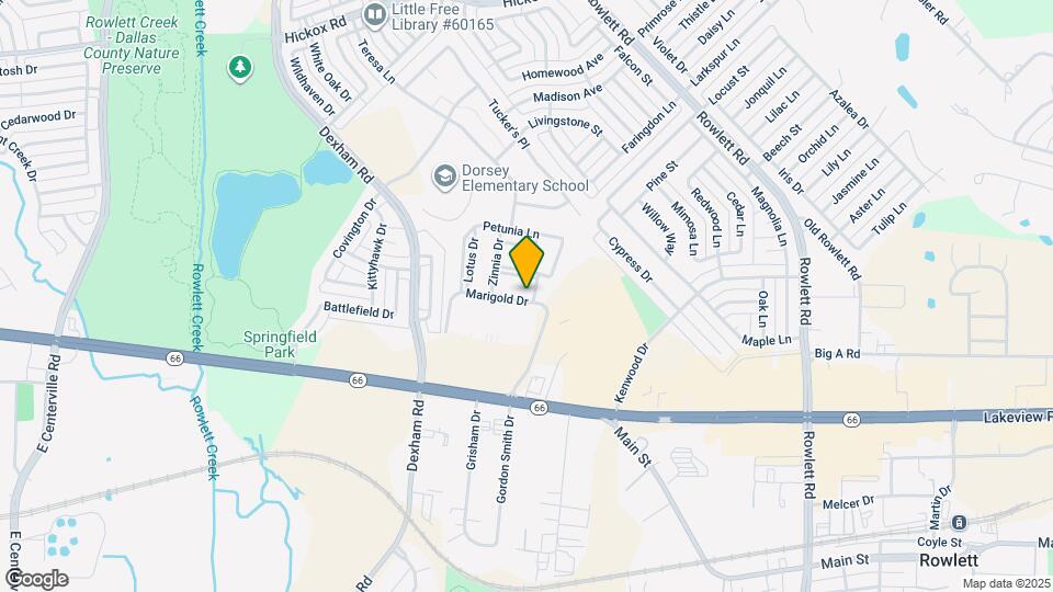 5701 Sunflower Dr Map and Location Details