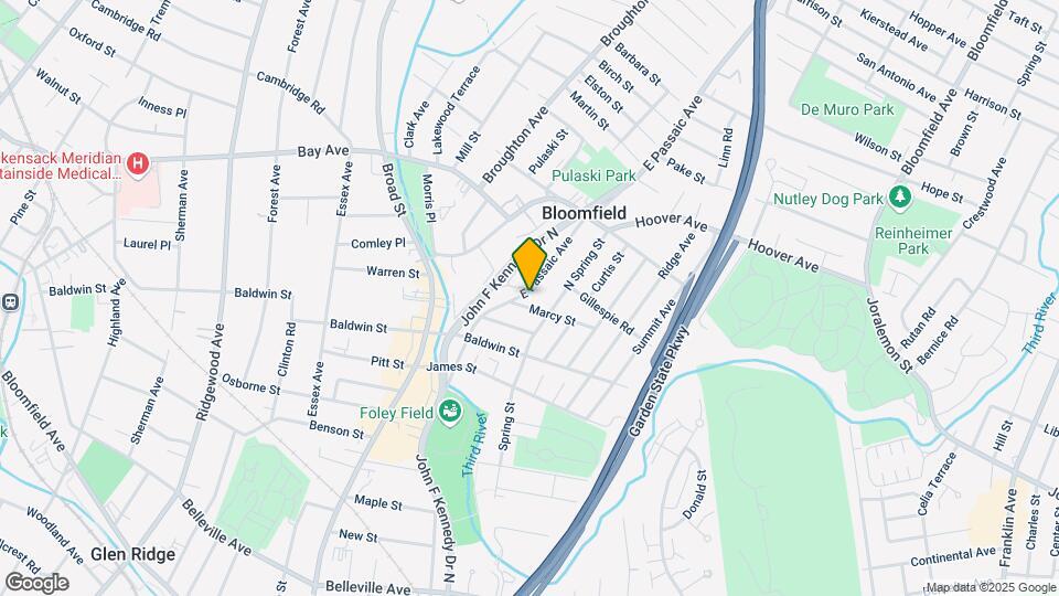 85 E Passaic Ave Map and Location Details