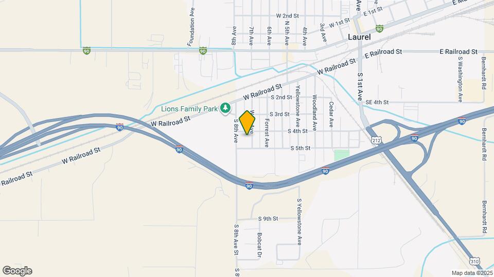 406 West Ave Map and Location Details