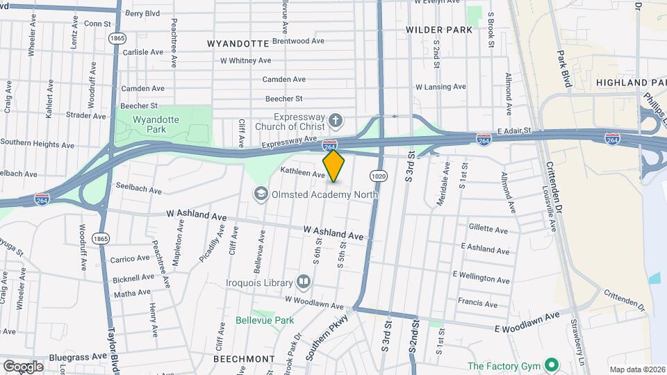 4513 S 6th St Map and Location Details