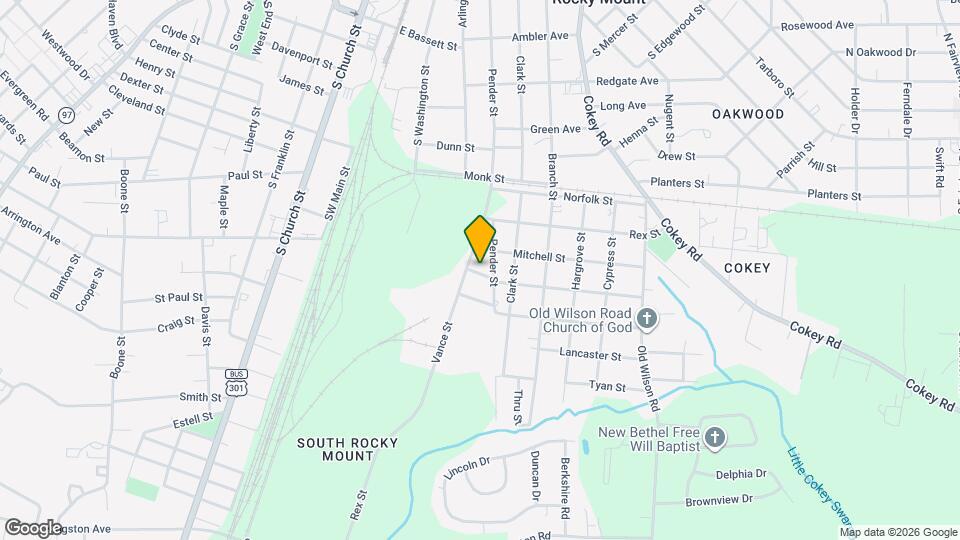 410 Midway St Mapa y Detalles de la Ubicación