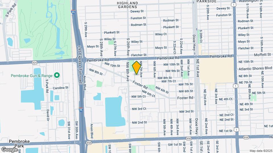 808 NW 7th Ter Map and Location Details