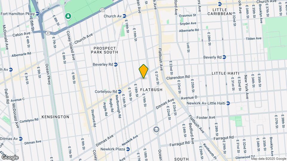 309 E 19th St Map and Location Details