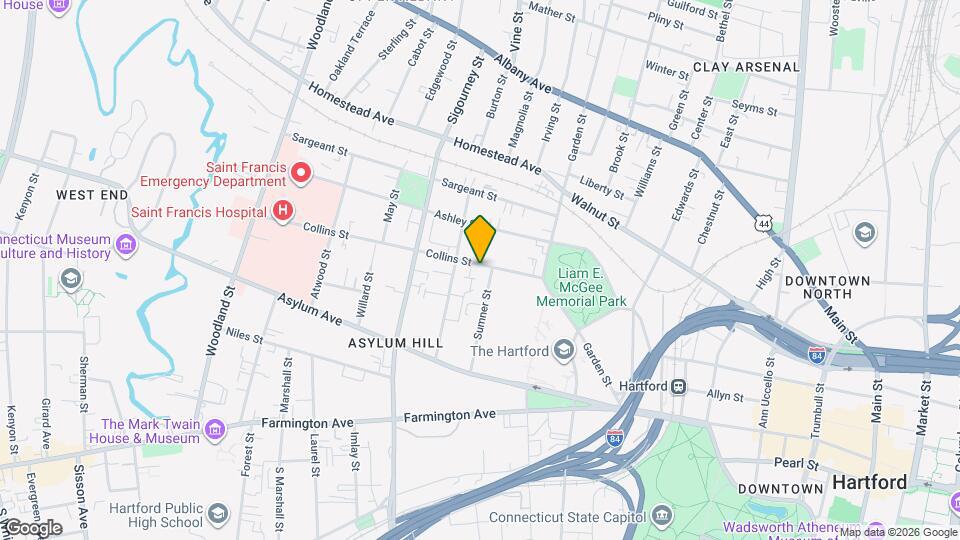 167 Collins St, Unit A-1 Map and Location Details