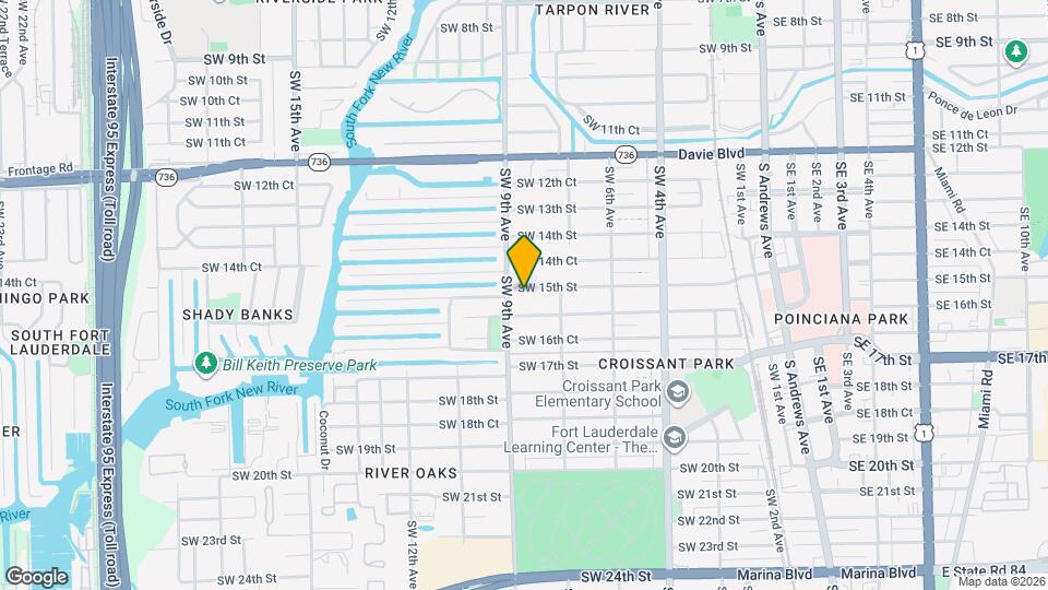 828 SW 15th St Map and Location Details