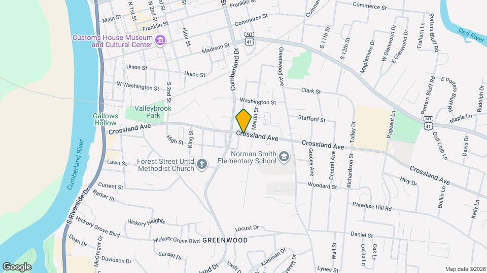 704 Crossland Ave Map and Location Details