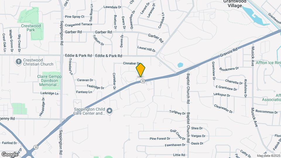 9608 Bent Pine Dr Map and Location Details