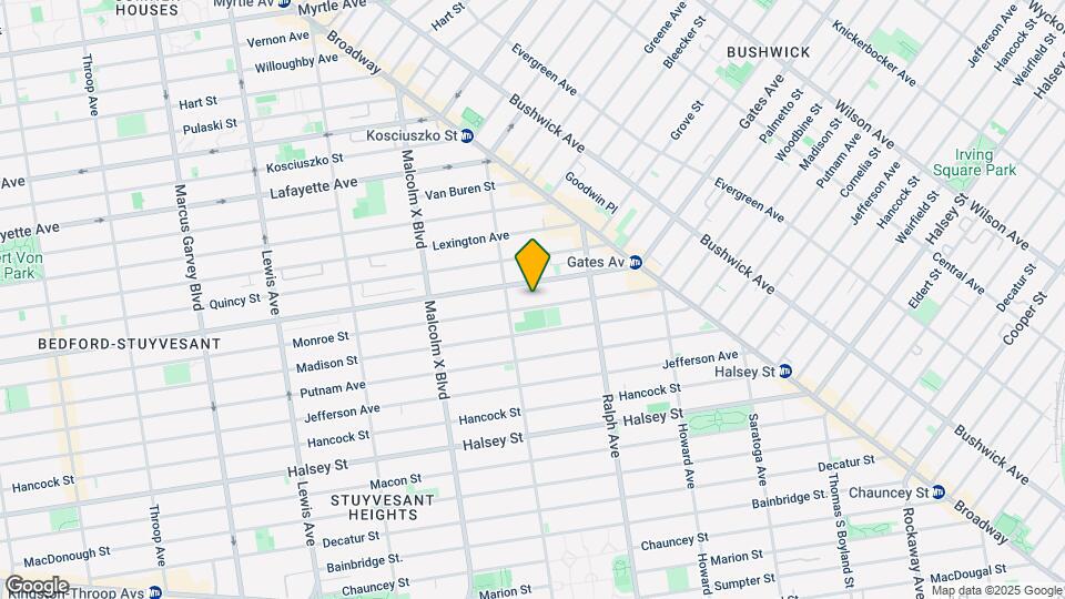 763 Monroe St Map and Location Details
