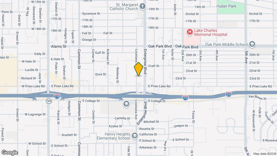 3211 Louisiana Ave Mapa y Detalles de la Ubicación