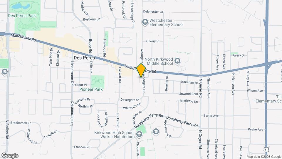 1040 Pinegate Dr Map and Location Details